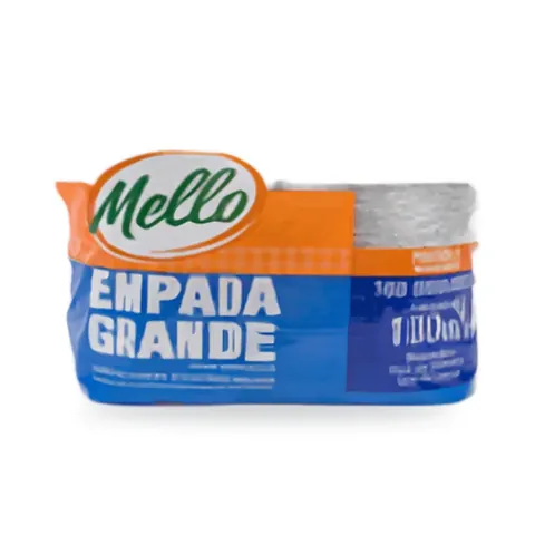 Empada 100ml pct c/ 100 un. Mello
