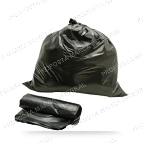 Saco de Lixo 240L Preto Pesado 115x130 c/ 50
