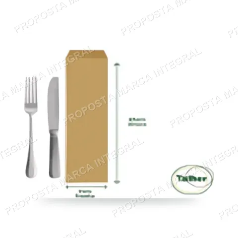 Sacos Porta-talher c/ 500 unidades