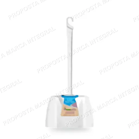 Escova Sanitária c/ Suporte Valentina Branca