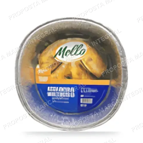 Assadeira Oval 7,5L Molde Alumínio Mello (caixa)