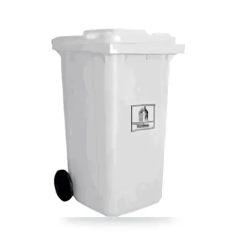Lixeira 120L Nobre Preta