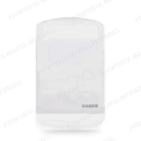 Dispenser para Sabonete Espuma 800ml (com Reservatório) Branco/preto New Classic Nobre