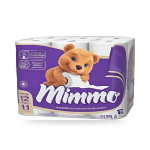 Papel Higiênico Folha Dupla Mimmo 30m fardo c/ 12