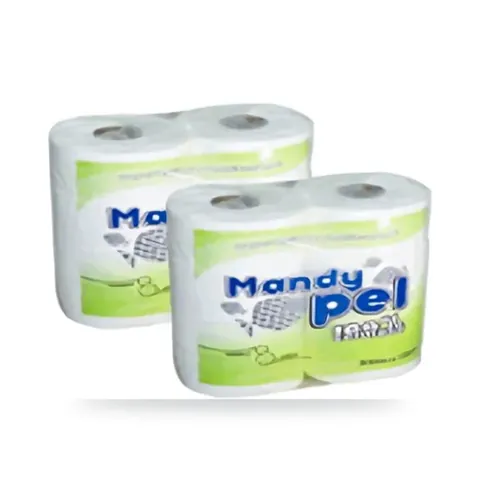 Papel Higiênico Institucional 100% Celulose c/ 8 Mandypel