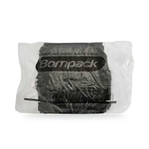 Touca Bompack TNT Preta Sanfonada 18 (45x50cm) c/ 100