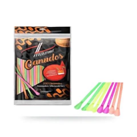 Canudo Drink Mexedor 20x100 Neon (caixa)