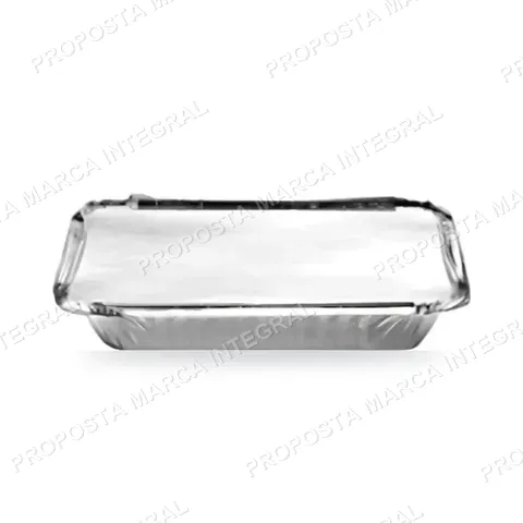 Quentinha de Alumínio M131 750ml c/ 10 un. Mello