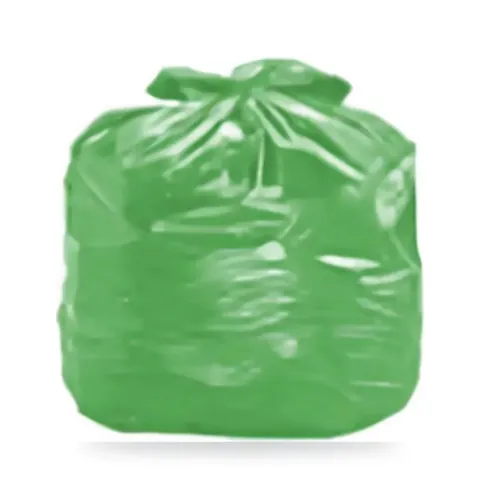 Saco de Lixo 20L Verde 39x45 c/ 100