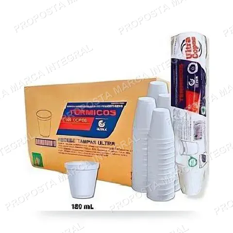 Copo PP 200ml Transparente Verocopo pct c/ 100