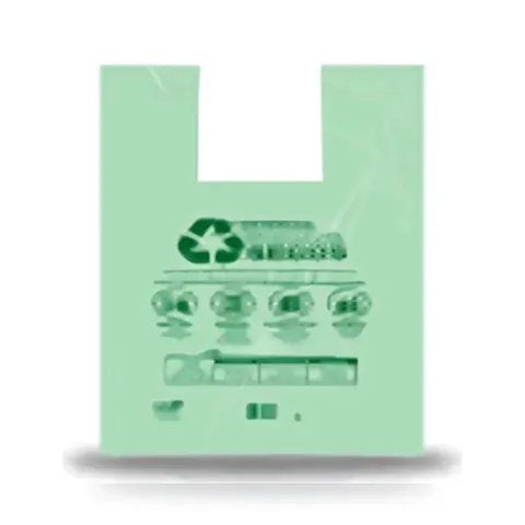 Sacola 38x50 Verde RJ Impressa Cousins c/ 1.000 Valbags