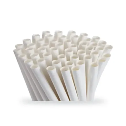 Canudo de Papel Branco cx c/ 20 Pacotes c/ 50 un.