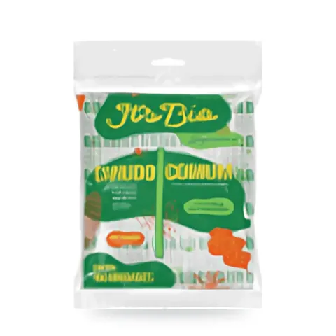 Canudo Biodegradável Transparente 5mm cx c/ 3000 (30 x 100 un.)