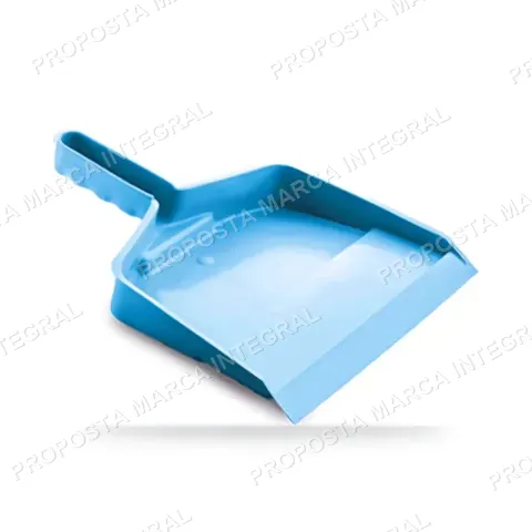 Pá Plástica p/ Lixo 29cm x 22,5cm Azul/lilas Primavera